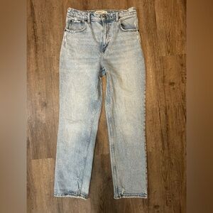 Abercrombie & Fitch 90s Straight Ultra High Rise Jeans 28 6S Light